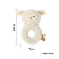 Baby Rattle Soft Fabric Rattle Shaker Toy Easy-to-Grip Handbell Toy Sensory for Babies, Playpen, Nursery