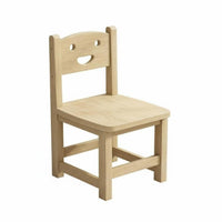 Hardwood Wood Short Wooden Backrest Stool Minimalist Design Small Bench Sturdy Construction Household Furniture Space-Saving for Children, homeowners, Apartment Dwellers, Living Room, Bedroom, Entryway, Bathroom