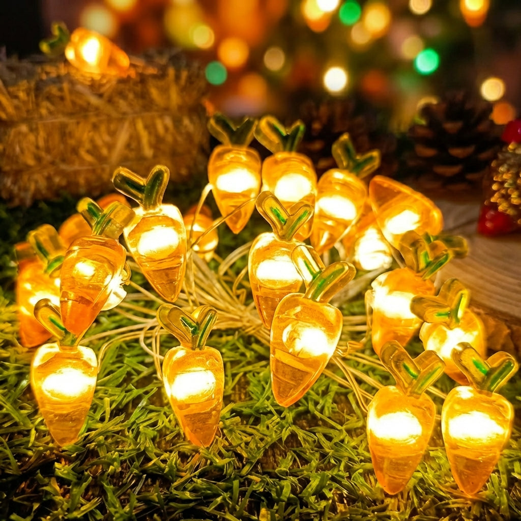 Easter Flexible Copper Wire Easter Themed Battery Operated for Families, Party Planners, Mantelpiece, Bedroom, Outdoor