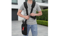Heavy Duty Nylon Y-Shaped Trimmer Strap Sturdy Brush Cutter Harness Adjustable Lawn Mower Shoulder Harness Easy to Wear for Landscapers, Gardeners, Professionals, Yard Work, Gardening, Outdoor