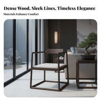 Modern Chinese design Wooden Frame Sofa and Armchair Minimalist Design Living Room Seating Multiple Configurations Available Lounge Set Thick Cushions for Homeowners, Interior Designers, Business Owners, Hotel, Showroom, Reception Area, Office