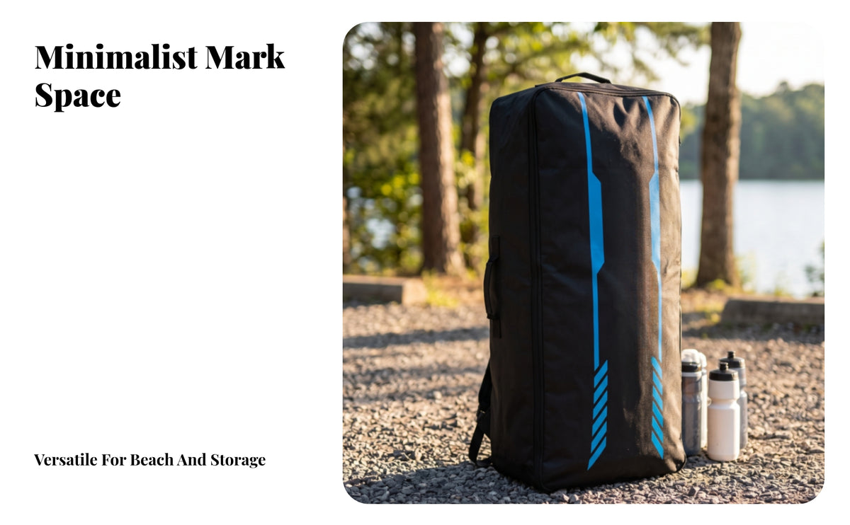 Comfortable Paddle Board Backpack | Waterproof Internal Coating, Paddle Board Backpack with Handles, for Beach Trips