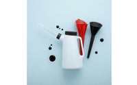 Measurement Marks Oil Jug Handle Measuring Oil Jug HDPE Ribbed