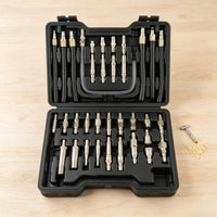 39 Pieces Transmission Oil Change Connector Kit ATF Gearbox Filling Adapter Precision-Cut ATF Gearbox Filling Adapter Set for Auto Technicians