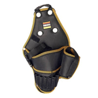 Efficient Drill Tool Bag with Buckle Compact Tool Pouch with Bit Pockets Long-Lasting Drill Holder Secure for DIYers