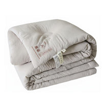 Quilt Insert Soybean Fiber Filling Quilted Bedspread Undyed for Bedroom, Parents