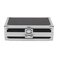 Aluminum Storage Box Lightweight Hard Shell Case with Latch Secure Storage for Travel