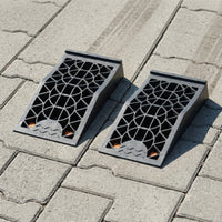 Car Service Ramps Heavy-Duty Car Service Ramp Stable Low Profile Ramps for Home Mechanics, Drivers, Oil Changes, Garage