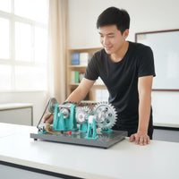 Gear Drives Model Visual Demonstration Chain Drive Model Easy to Use Mechanism Demonstration Kit for Students