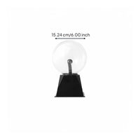 Electric Effect Ionized Gas Ball USB Powered Ionized Gas Globe Lamp Touch and Sound Activated Ball for Children, Desk, Bedroom, Party