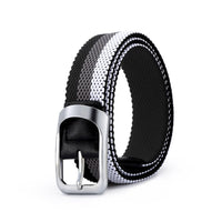Braided Stretch Belt Casual Woven Elastic Belt Waistband Elasticated Flexible for Men, Daily Wear, Travel