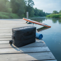Electric Air Pump Bag Lightweight Paddle Board Pump Bag Zippered for Beach