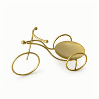 Cycle Candle Holder Decorative Candle Tray Stand Candlestick Rustic Vintage for Coffee Table
