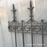 Cast Iron Decorative Fence Panel for Garden and Villa