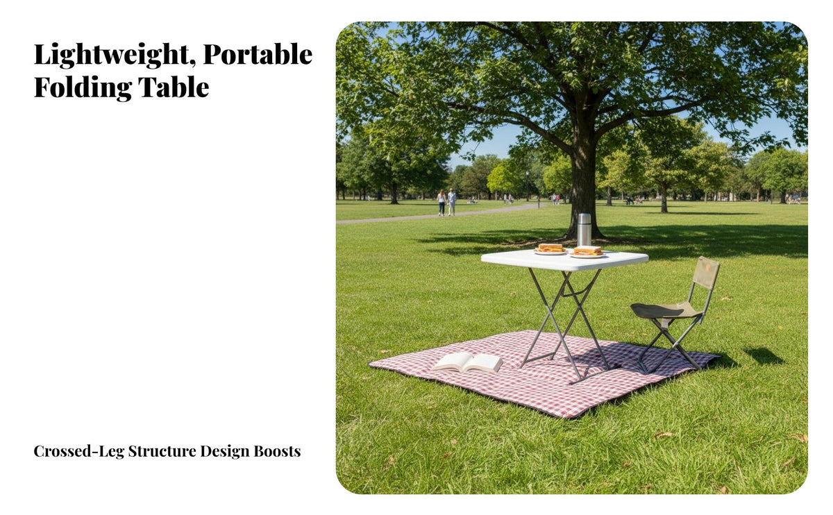 Folding Table Foldable Design Small Foldable Desk Space Saving Personal Folding Table for Students, Hobbyist S, Bedroom, Dorm Room, Outdoor