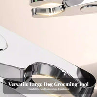 Stainless Steel Blade LED Pet Nail Clipper Prevents Over-Cutting Lighted Dog Nail Scissors Ergonomic Handle for Veterinarians, Indoor