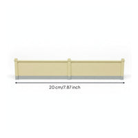 Model Railway Wall Panel Textured Diorama Fence Rectangular for Hobbyists