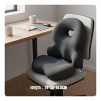 Ergonomic Support Cushion Pilling Resistant Material Office Chair Back Pillow Lightweight and Portable Seating Accessory for Students, Gaming