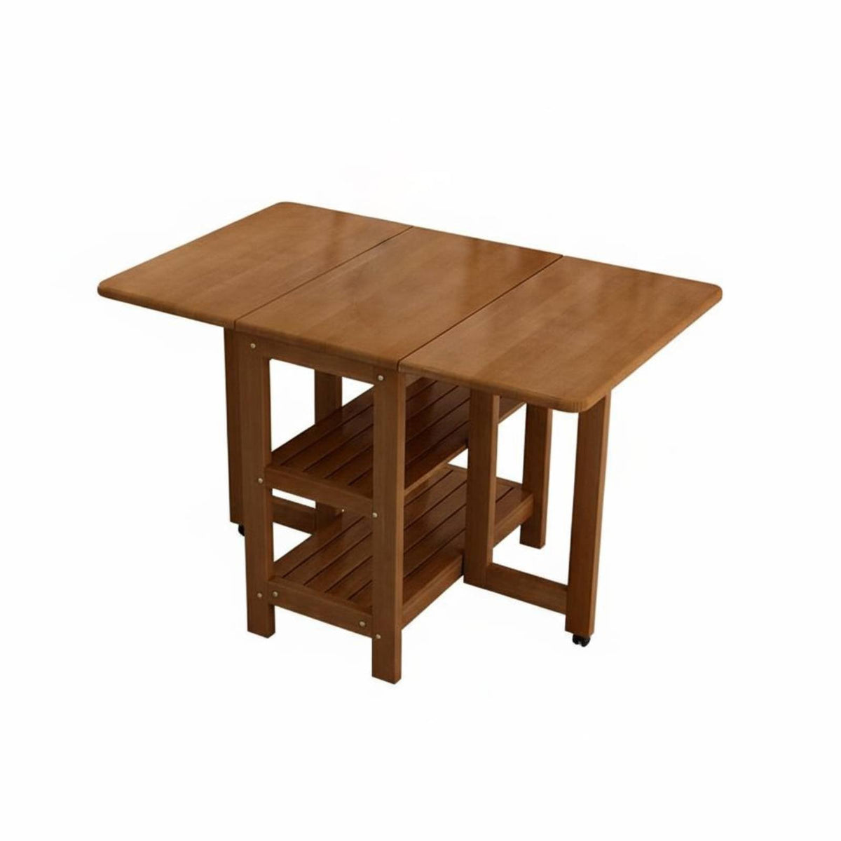 Seats 4 to 6 People expandableable Gateleg Console Foldable Design transformable Console Table Space-Saving Dining Furniture Multi-Functional for Small Families, Apartment Dwellers, Students, Kitchen, Living Room, Home Office, Entryway