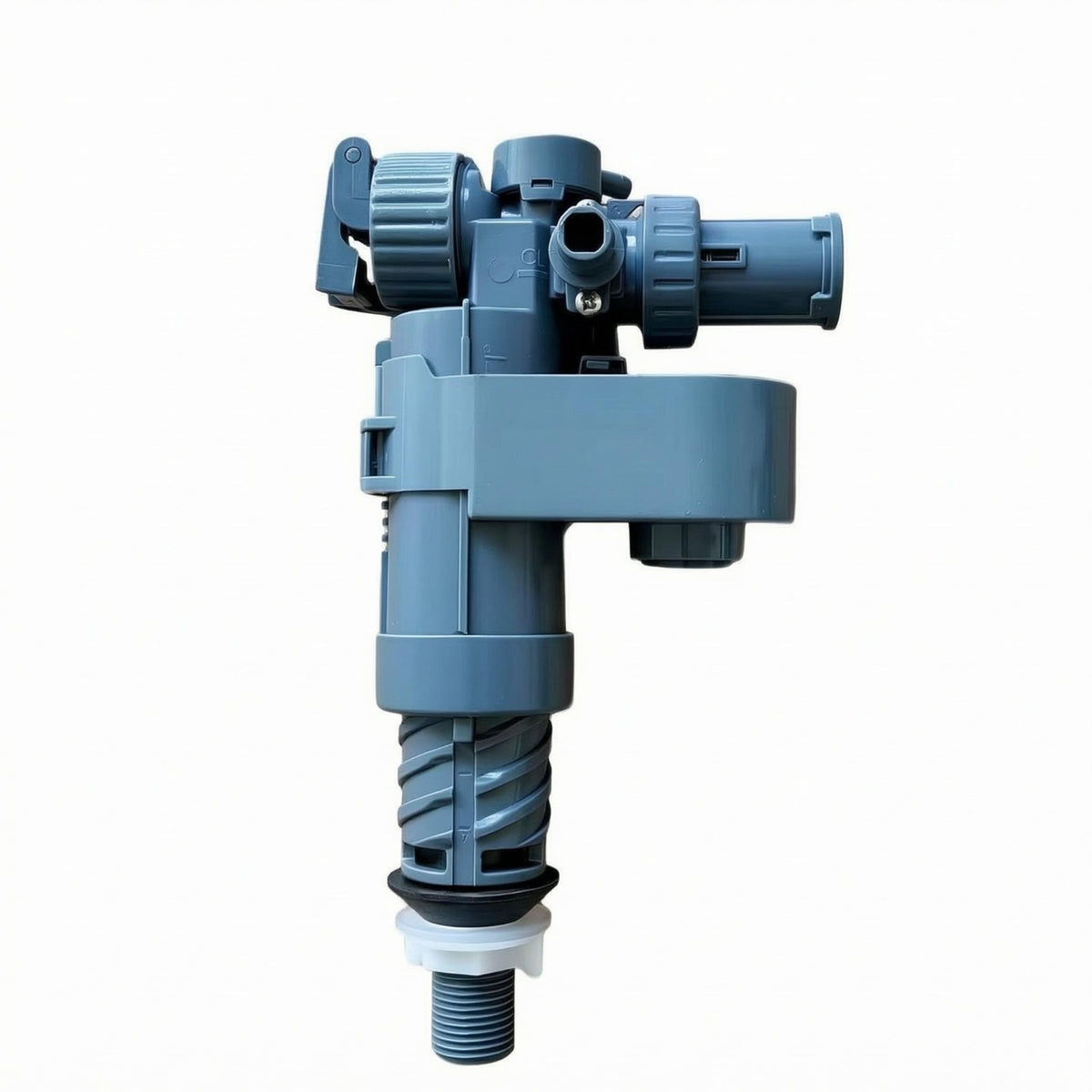 Molded Plastic Cistern Fill Valve Threaded Connection Toilet Tank Valve Integrated Fittings Plumbing Part Compact for Drainage
