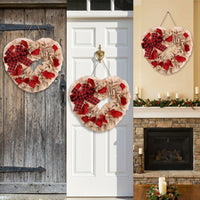 Easter Egg Greenery Wreath Light-Up Lighted Easter Wreath Foldable LED Egg Flower Garland for Party Planners, Homeowners, Indoor, Outdoor, Mantelpiece