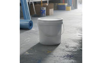 Sealed Screw Lid Pail Customizable Round Plastic Pail Leak Resistant HDPE Storage Pail Reusable for Laundry Room, Workshop