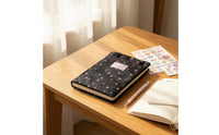 Patterned Cloth Book Sleeve Portable Book Cover with Bookmark Lightweight Soft for Readers, Students