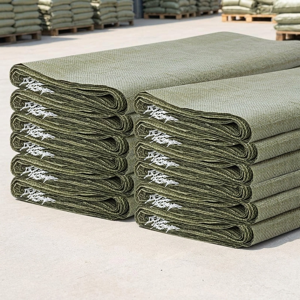 50 Pack Debris Sacks and 40x60cm Garden Waste Bags, Recyclable Value Pack Sacks for Construction Waste, Sand Transport and General Cargo Use