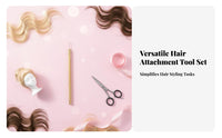Long-Lasting Hair Extension Hook Needle Lightweight Wooden Handle Latch Hook Easy to Use for Hairstylists, Crafters, Hairpiece Making, Home