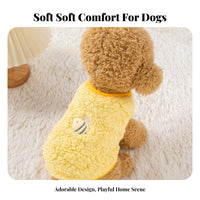 Soft Material Small Dog Winter Coat Skin-Friendly Puppy Warm Coat Lightweight for Puppy, Kittens, Cold Weather, Daily Wear, Outdoors