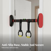 Doorway Pull-up Bar Drill Installation Doorway Pull up Bar Non-Non-Slip Handles for Adults, Children, Strength Training, Indoor, Hallway