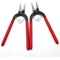 2 Pieces 6 Inch Jewelry Pliers Multi-Purpose Round Nose Pliers Non-Slip Handles Hand Tool Sturdy Steel for Jewelers, DIY Crafters, Craft Making
