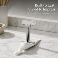 Metal Stainless Steel Toothpaste Squeezer for Home and Dorm Use