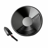 Gold Panning Pan Portable Gold Pan with Grooved Channels Lightweight for River