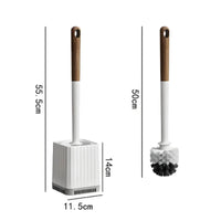 Wall Mounted Toilet Brush Hygienic Bathroom Cleaning for Restroom