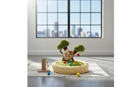 Multifunctional Cat Nest Soft and Comfortable Tree Shaped Cat Bed Interactive Play Toys for Kittens