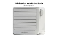 USB Water Cooling Fan Low Noise Mini Desk Air Chiller Humidifies USB Air Chiller for Office Workers, Students, Dorm Room, Bedroom