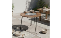 Portable Barbecue Table Foldable BBQ Rapid Cooking Setup Portable Combustion Fire Basin for Picnic, Backyard