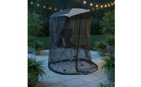 Fine Mesh Bug Net Tent Translucent Hanging Chair Net Zippered Bug Screen Lightweight