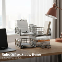 Multi-Tier Countertop shelf spaceSaving 3-Tier Standing Organizer for households