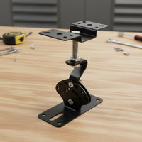 2 Pieces Adjustable Speaker Wall Mount 360° Rotation Swivel Ceiling Speaker Hanger Easy Installation for Studio