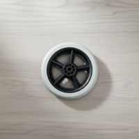 Wear-Resistant Wheelchair Front Wheel Puncture Proof Mobility Aid Front Caster Heavy Duty Rollator Caster Wheel Quiet Rolling for People with Disabilities