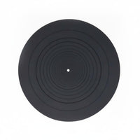 Anti-Slip Silicone Turntable Mat Safeguarding Vinyl Platter Mat Shock-Absorbing Round Vinyl Slipmat Vibration Damping for Music Listening