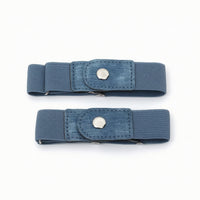 Adjustable Elastic Waist Adjuster Straps Comfortable Pants Adjuster with Snap Tab Flexible Elastic Waistband Reusable for Everyday Wear