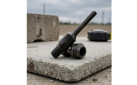 Threaded Conversion Shaft Interchangeable Power Tool Adapter Shaft Insert Shank Adapter Black Portable