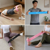 Resistance Loop Bands Set for Leg Training, Fitness, and Rehabilitation - 3-Pack Progressive Resistance