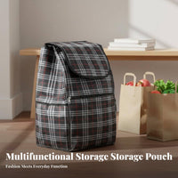 Shopping Cart Replacement Bag Foldable Folding Trolley Bag Sturdy Large Capacity Cart Liner for Seniors, Adults, Supermarket, Outdoor Market, Laundry