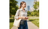 Compact Portable Waist Fan Rechargeable Waist Clip Fan for Commuters, Travel