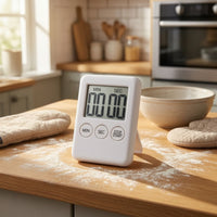 Digital Countdown Timer Electronic Cooking Timer Kitchen Clock Large Display Loud Audible Notification Suitable for Home Office Classroom Exercise