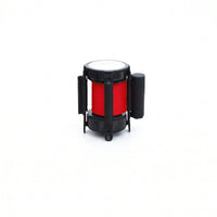 Compact Retractable Barrier Belt Long-Lasting Retractable Belt Cassette Easy to Install Heavy-Duty for Business Owners, Event Planners